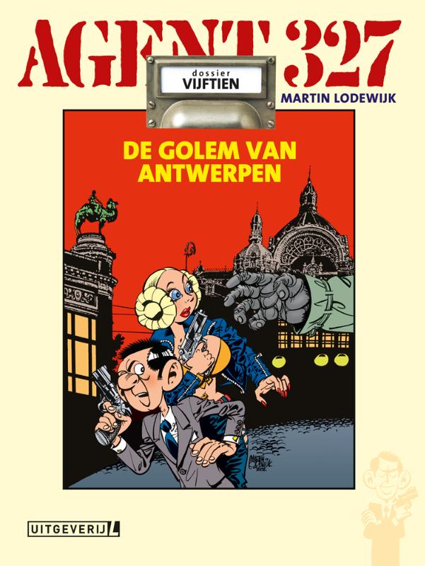 Omslag van De golem van Antwerpen