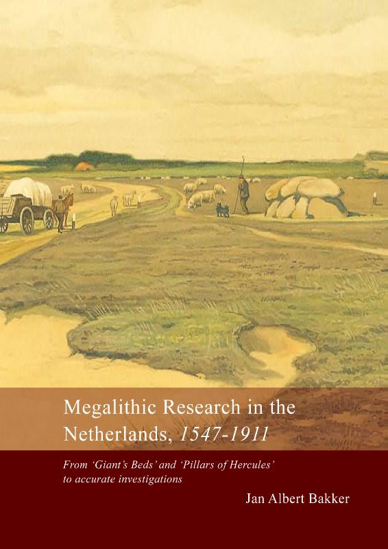 Omslag van Megalithic Research in the Netherlands, 1547-1911
