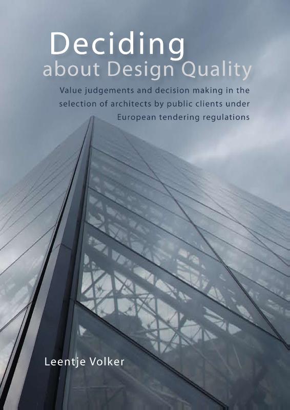 Omslag van Deciding about Design Quality