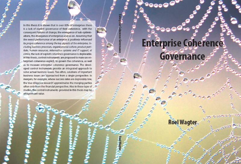 Omslag van Enterprise coherence governance