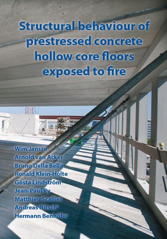Omslag van Structural behaviour of prestressed concrete hollow core floors exposed to fire