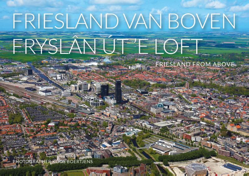 Omslag van Friesland van boven