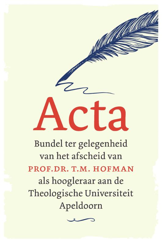 Omslag van Acta
