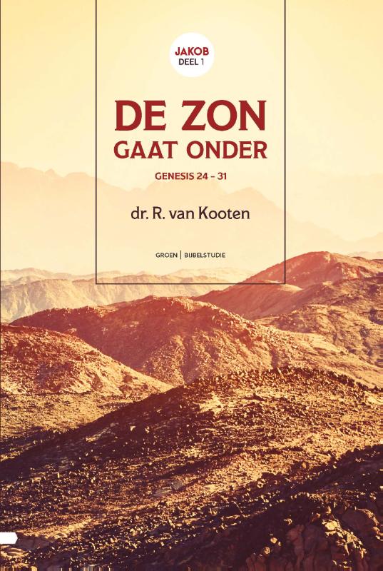 Omslag van De zon gaat onder