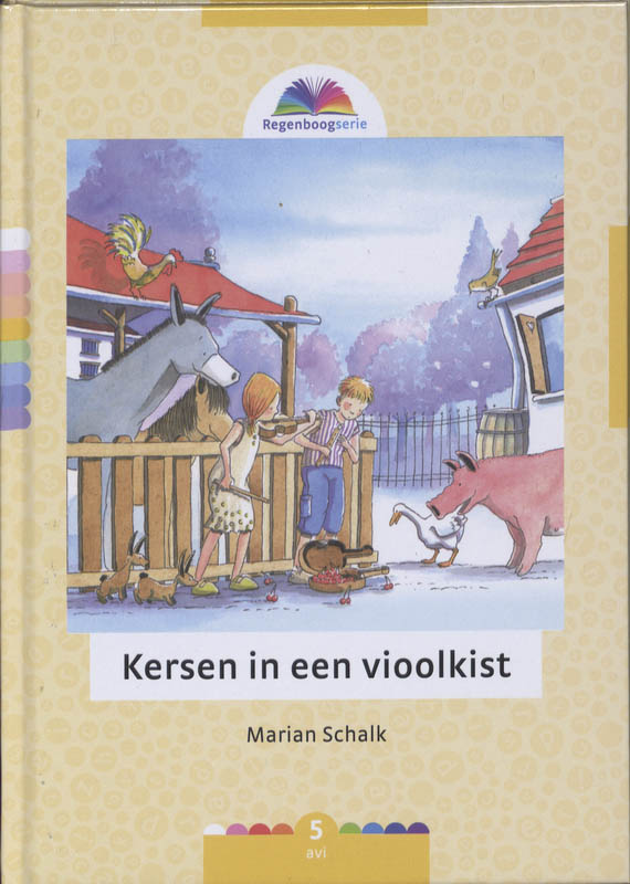 Omslag van Kersen in een vioolkist