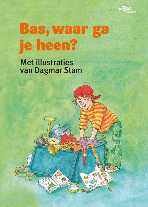 Omslag van Bas, waar ga je heen?