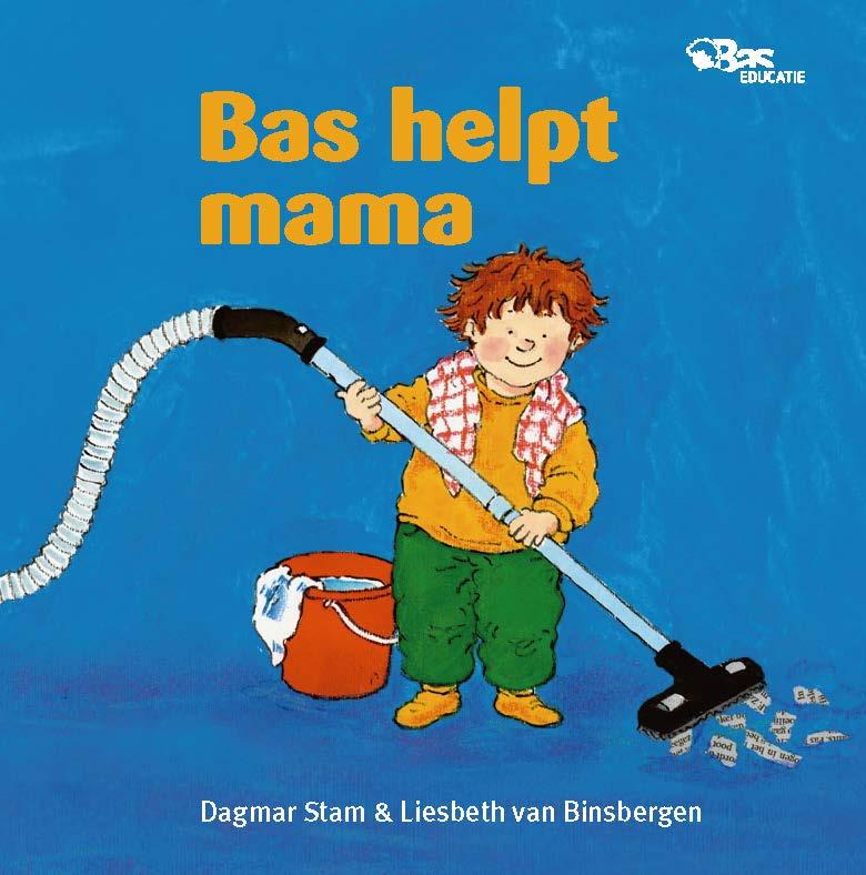 Omslag van Bas helpt mama