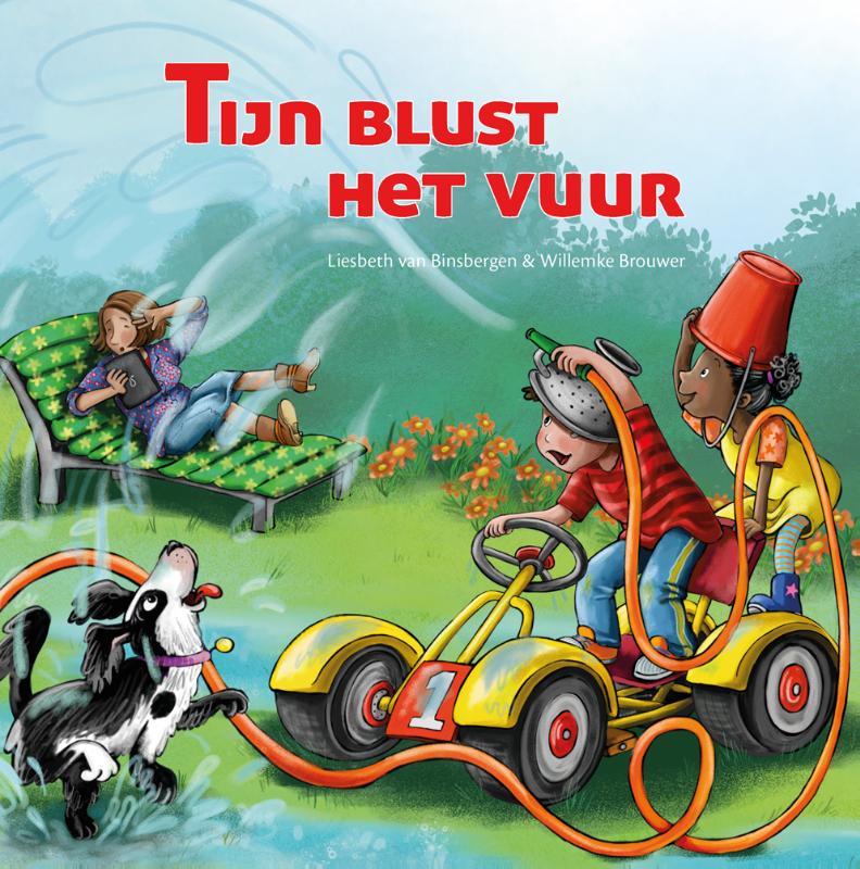 Omslag van Tijn blust het vuur