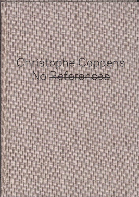 Omslag van NO REFERENCES : Christophe Coppens
