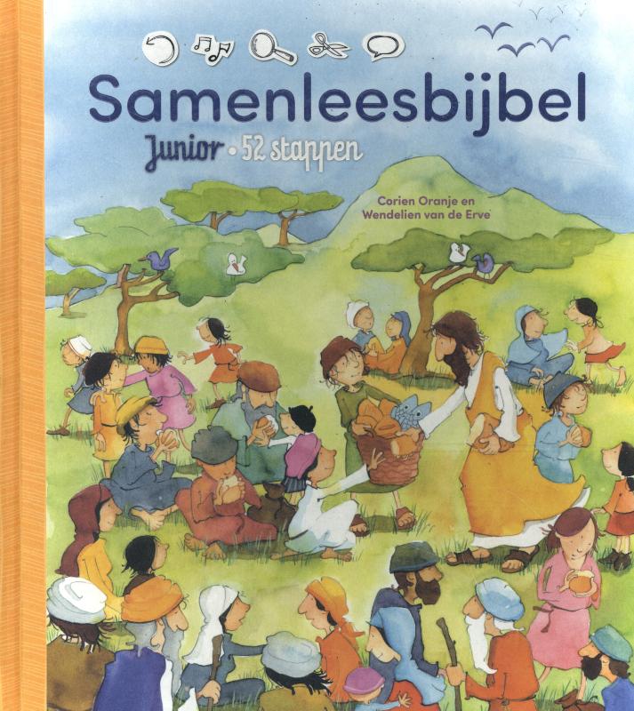 Omslag van Samenleesbijbel Junior 52 stappen