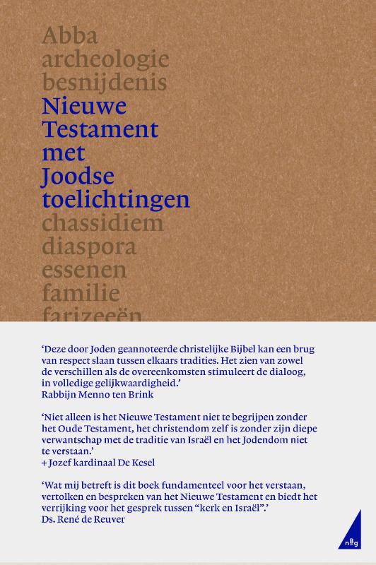 Omslag van Nieuwe Testament met Joodse toelichting