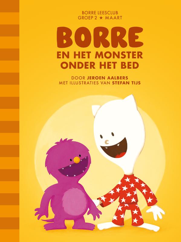 Omslag van Borre en het monster onder het bed