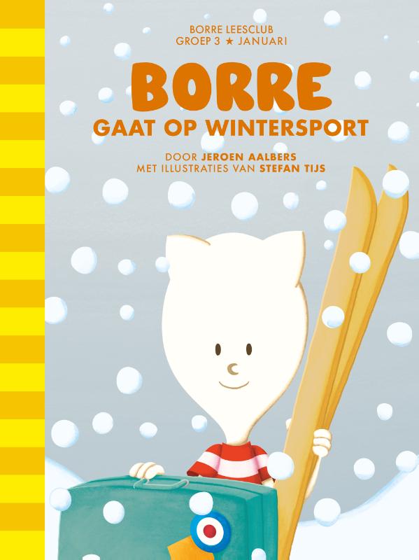 Omslag van Borre gaat op wintersport