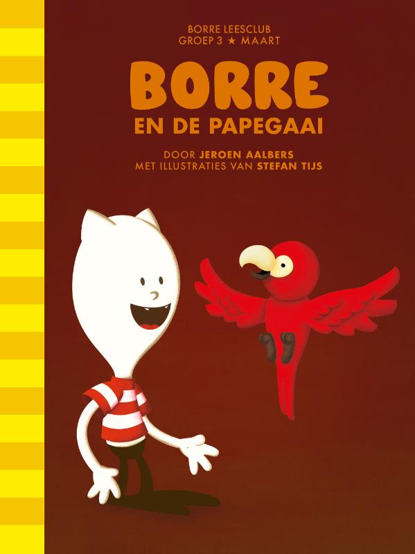 Omslag van Borre en de papegaai