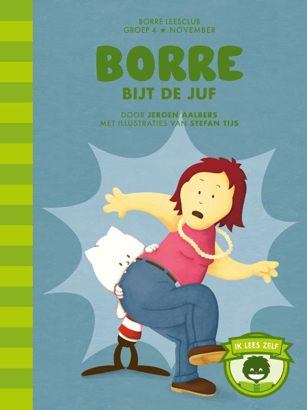 Omslag van Borre bijt de juf