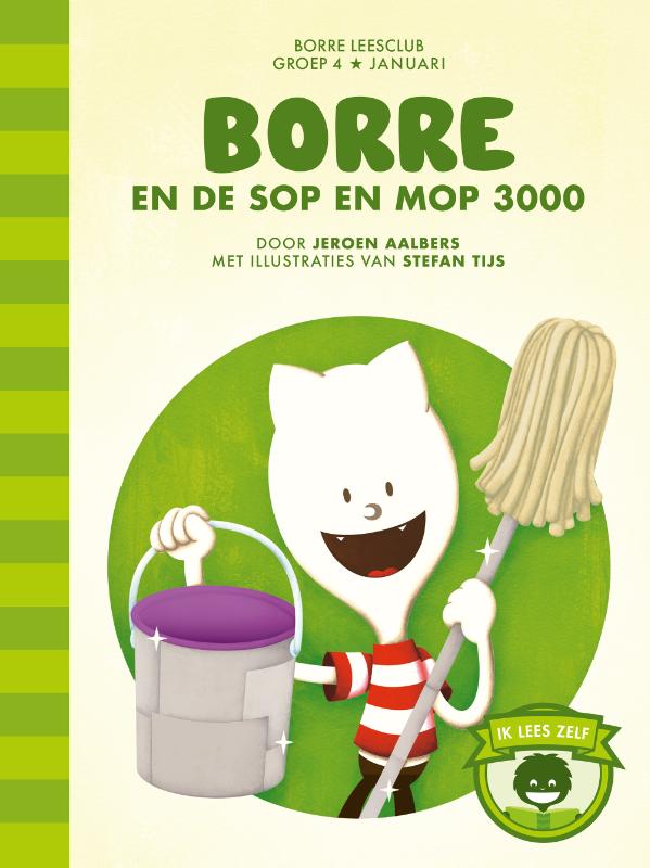 Omslag van Borre en de Sop en Mop 3000