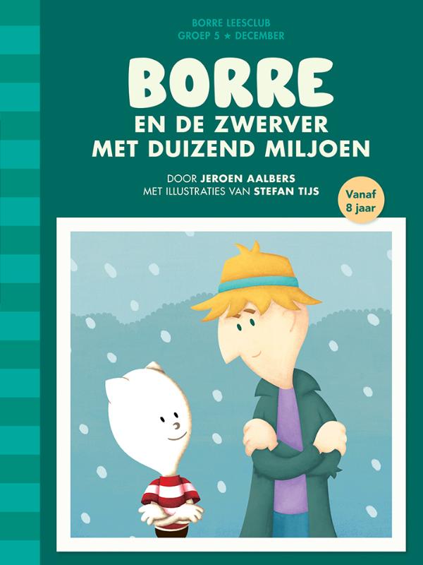 Omslag van Borre en de zwerver met duizend miljoen