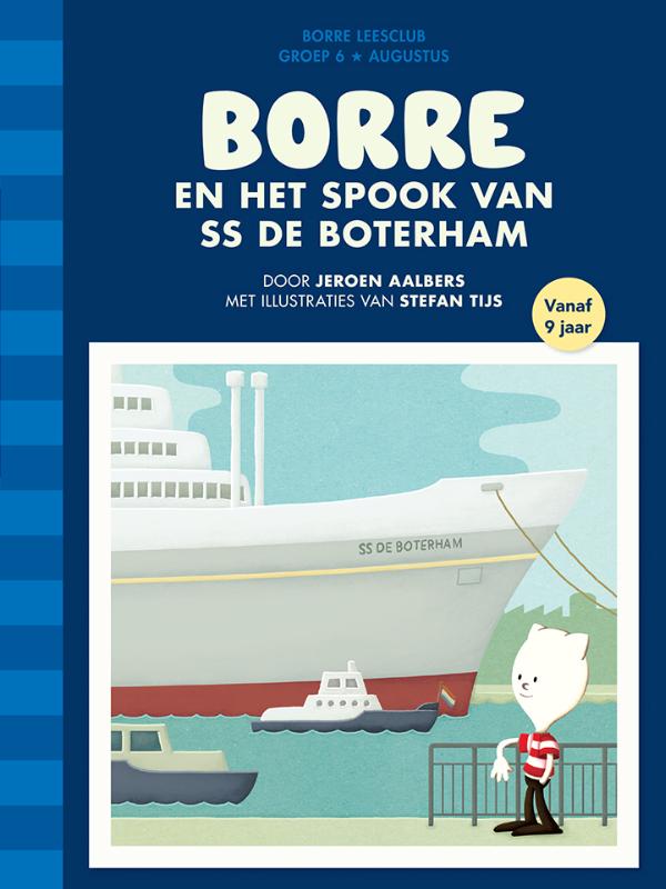 Omslag van Borre en het spook van ss De Boterham