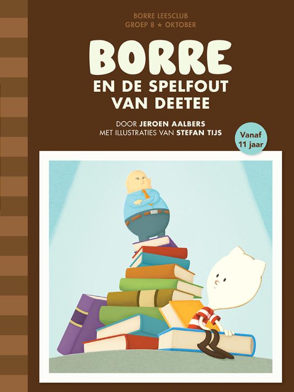 Omslag van Borre en de spelfout van deetee