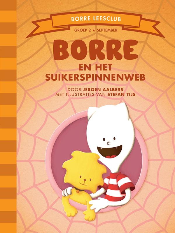 Omslag van Borre en het suikerspinnenweb