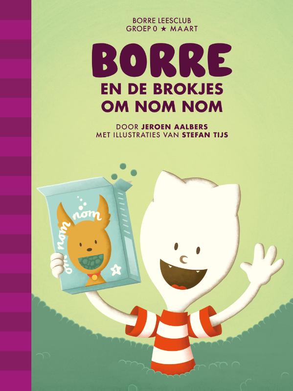 Omslag van Borre en de brokjes om Nom Nom