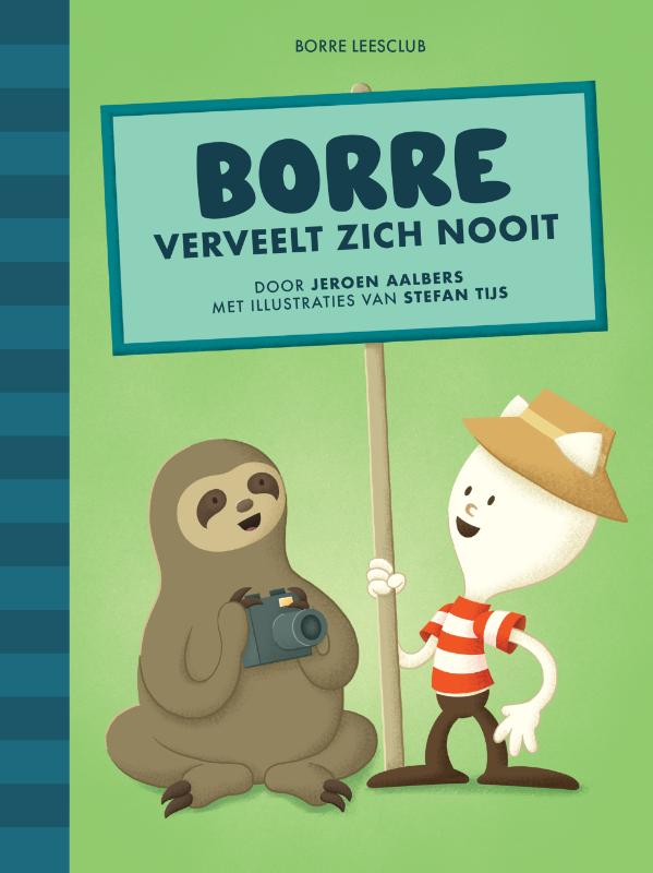 Omslag van Borre verveelt zich nooit