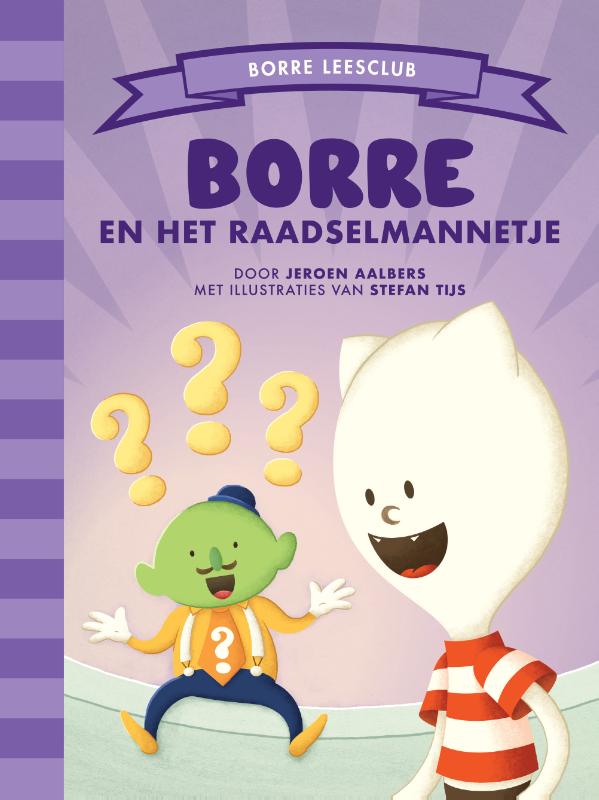 Omslag van Borre en het raadselmannetje