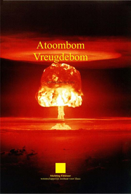 Omslag van Atoombom Vreugdebom