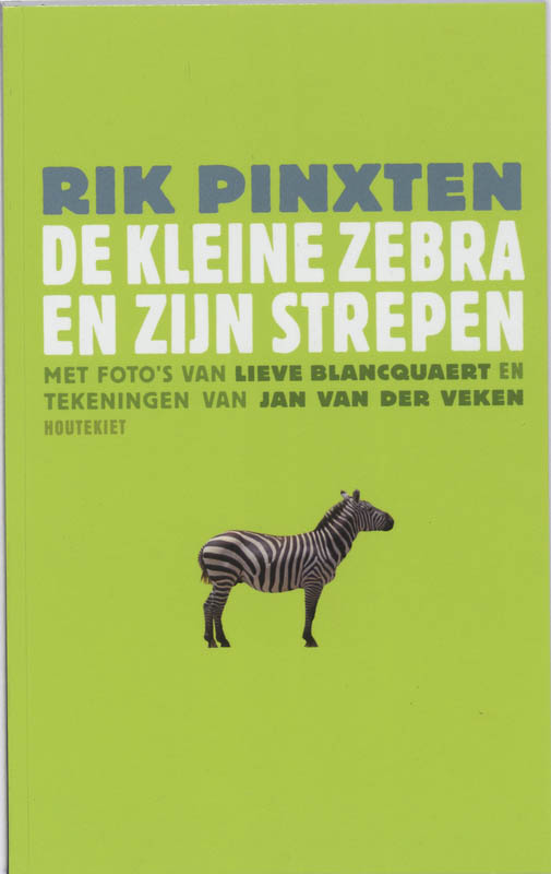Omslag van De kleine zebra en zijn strepen