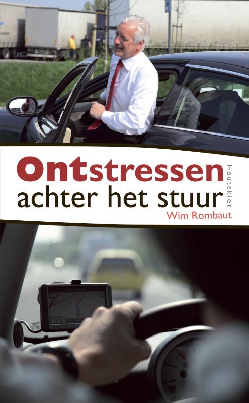 Omslag van Ontstressen achter het stuur