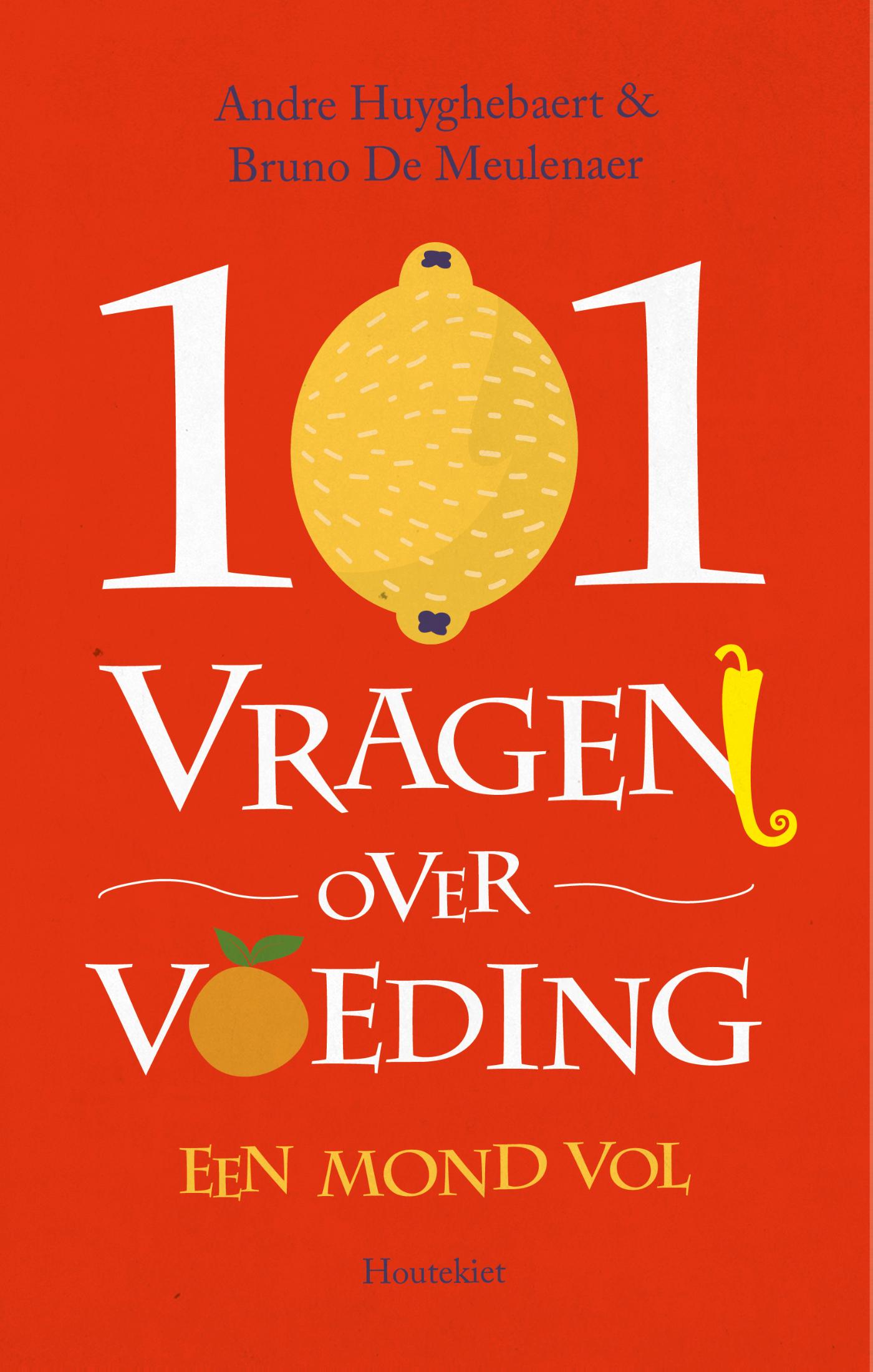 Omslag van 101 vragen over voeding