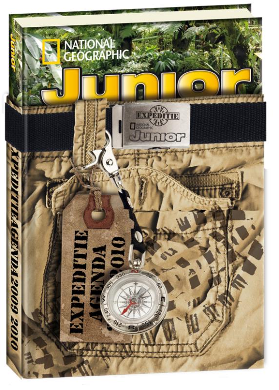 Omslag van National Geographic Junior Schoolagenda