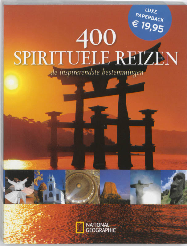 Omslag van Luxe paperback 400 Spirituele bestemmingen