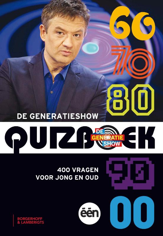 Omslag van DE GENERATIESHOW QUIZBOEK