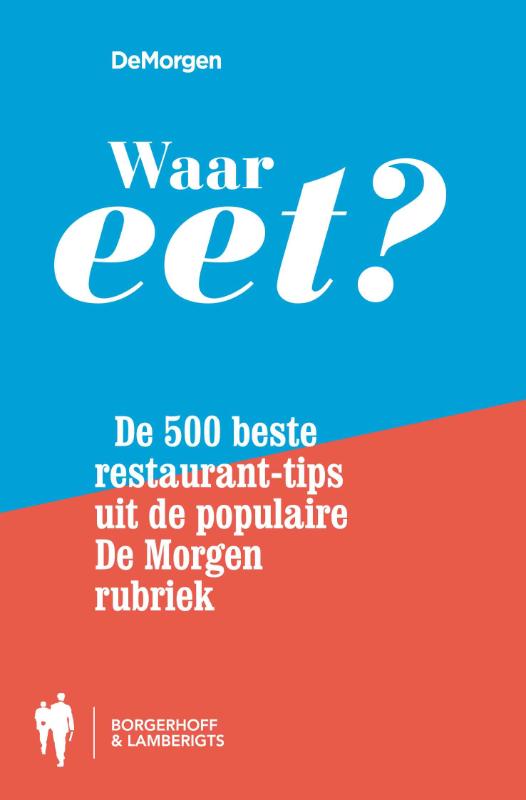 Omslag van Waar eet?
