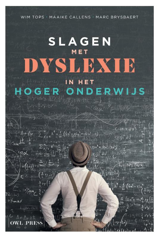 Omslag van Slagen met dyslexie in het hoger onderwijs