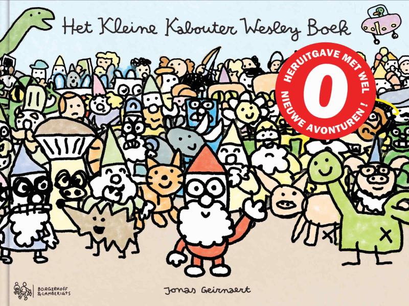 Omslag van Het Kleine Kabouter Wesley Boek
