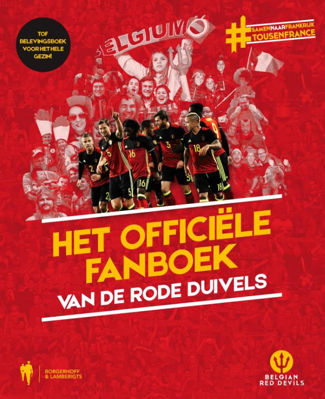 Omslag van Het officiële fanboek van de Rode Duivels