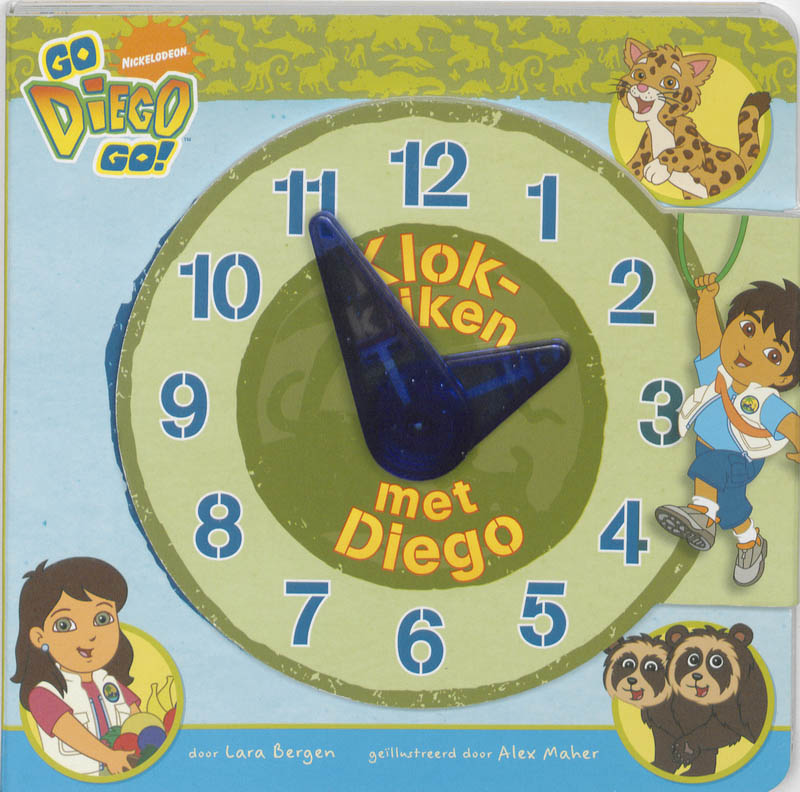 Omslag van Klokkijken met Diego