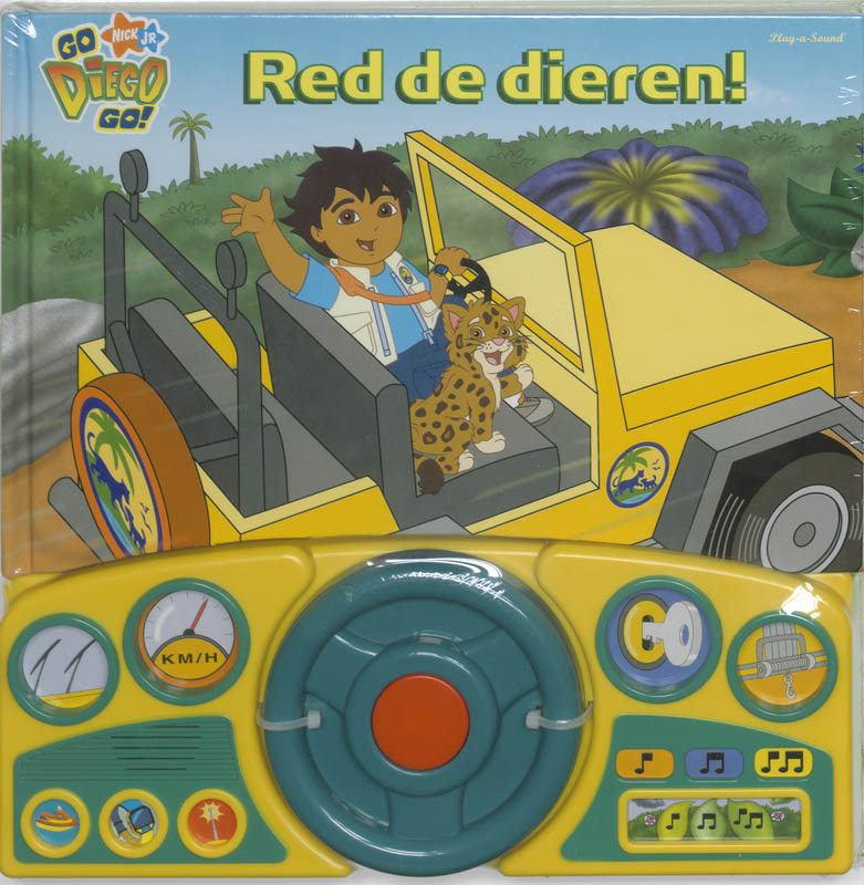 Omslag van Red de dieren!