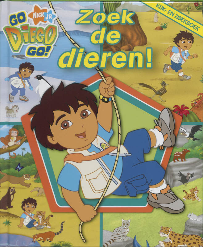Omslag van Zoek de dieren!