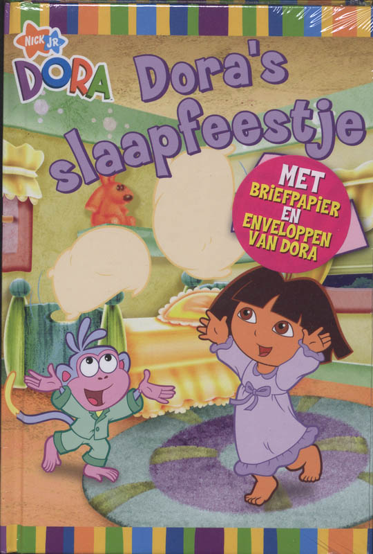 Omslag van Dora's slaapfeestje