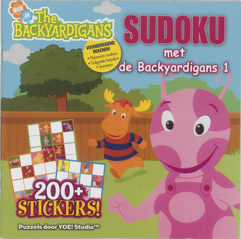 Omslag van Sudoku met de Backyardigans 1