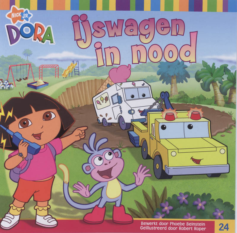 Omslag van IJswagen in nood