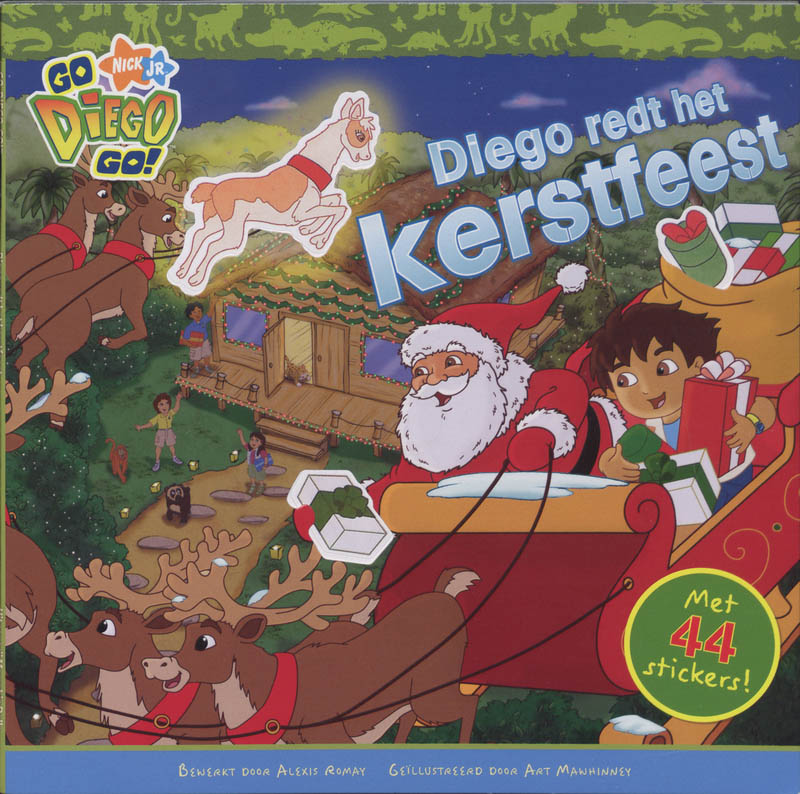Omslag van Diego redt het kerstfeest