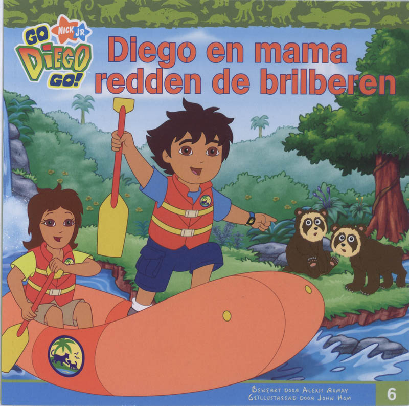 Omslag van Diego en mama redden brilberen