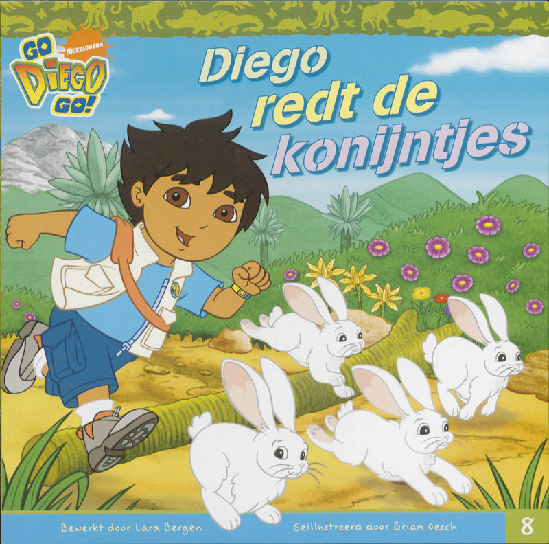 Omslag van Diego redt de konijntjes