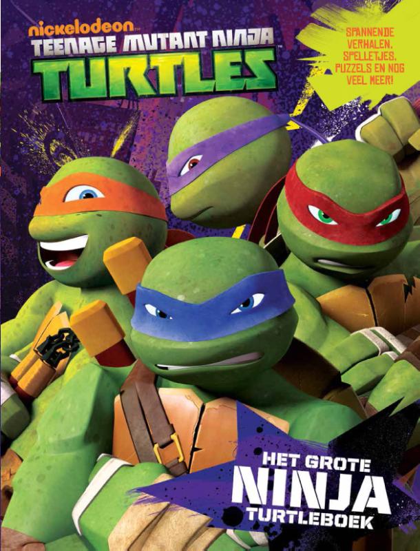 Omslag van Het grote ninja turtleboek