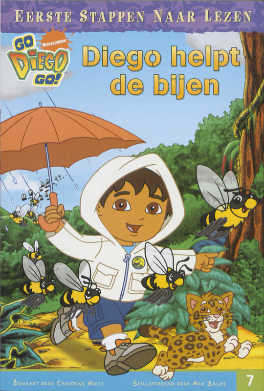 Omslag van Diego helpt de bijen