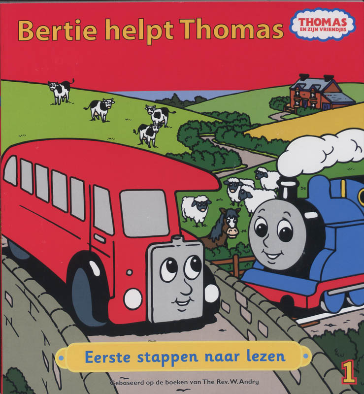 Omslag van Bertie helpt Thomas